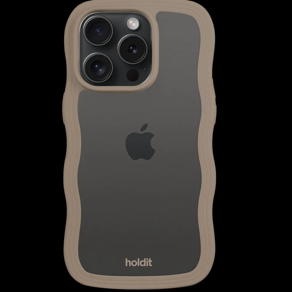 Best Iphone 14 Pro Max Transparent Wavy Cover, Dame Mobilcovers|Mobilcovers