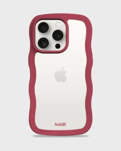 Sale Iphone 15 Pro Transparent Wavy Cover, Dame Mobilcovers|Mobilcovers