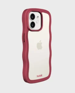 Outlet Iphone 12/12 Pro Transparent Wavy Cover, Dame Mobilcovers|Mobilcovers