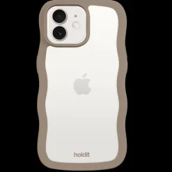 Online Iphone 12/12 Pro Transparent Wavy Cover, Dame Mobilcovers|Mobilcovers