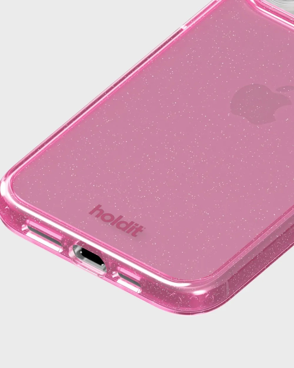 holdit Iphone 15Pro Glitter Cover,-Dame Mobilcovers|Mobilcovers