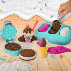 Kinetic Sand Isdesserter-Børn Kreativ Leg