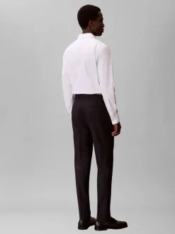 Calvin Klein Italian Wool Blend Slim Habitbukser, , 56- Jakkesæt & Blazere