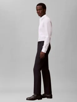 Calvin Klein Italian Wool Blend Slim Habitbukser, , 56- Jakkesæt & Blazere