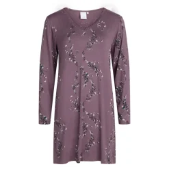 CCDK Jacqueline Langærmet Natkjole, , XS-Dame Loungewear