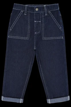 Hust & Claire James Dark Jeans, , 128 cm-Børn Jeans