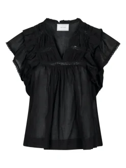 Best Jayla S Voile Bluse, , 34 Dame Bluser & Skjorter