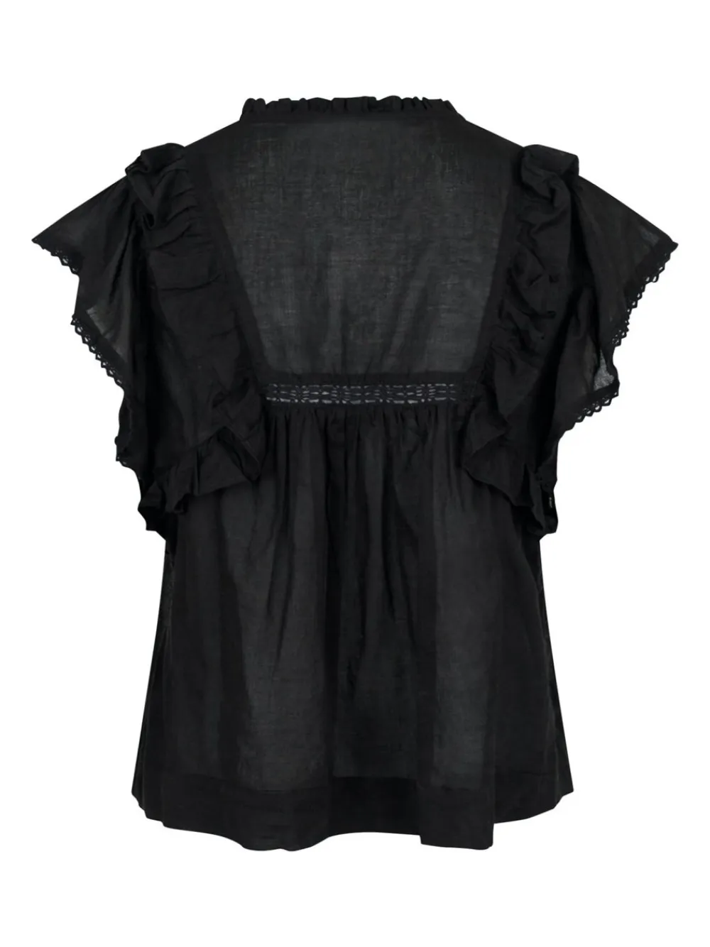 Best Jayla S Voile Bluse, , 34 Dame Bluser & Skjorter
