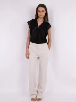 Best Jayla S Voile Bluse, , 34 Dame Bluser & Skjorter