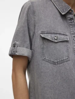 Hot Jennie Denimkjole, , XS Dame Kjoler