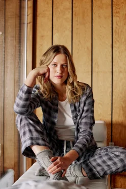CCDK Jenny Pyjamasskjorte, , L-Dame Loungewear