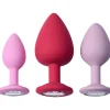 Baseks Jewel Butt Plug Træningssæt- Sexlegetøj