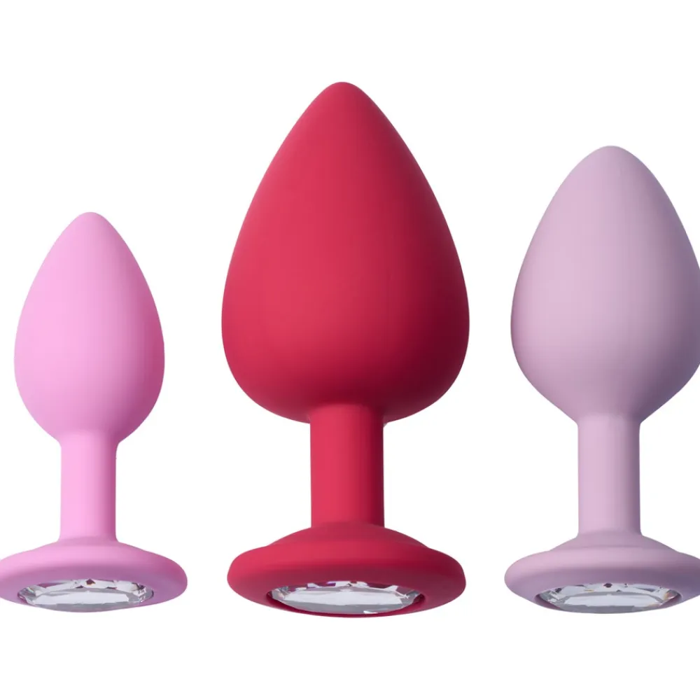 Baseks Jewel Butt Plug Træningssæt- Sexlegetøj