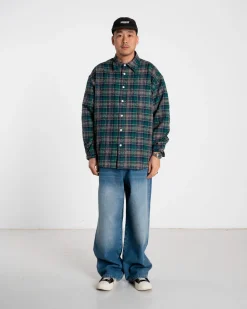 Best Jong Em Check Overshirt, , XL Overshirts