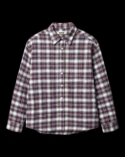 Jong Em Check Overshirt, , L Overshirts