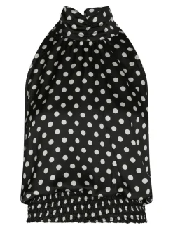 New Jos Dot Top, , 38 Dame T-Shirts & Toppe