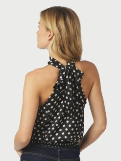 New Jos Dot Top, , 38 Dame T-Shirts & Toppe