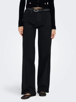 ONLY Juicy Højtaljede Jeans, , W29/L32-Dame Jeans