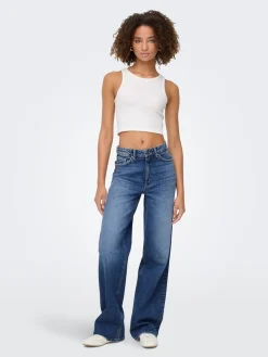 ONLY Juicy Højtaljede Jeans, , W32/L32-Dame Jeans