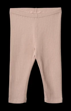 Wheat Jules Jersey Rib Baby Leggings, , 68 cm-Børn Bukser & Leggings