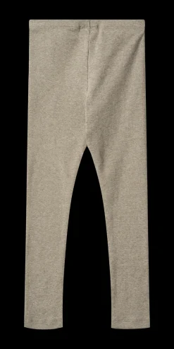 Wheat Jules Jersey Rib Leggings, , 128 cm-Børn Bukser & Leggings
