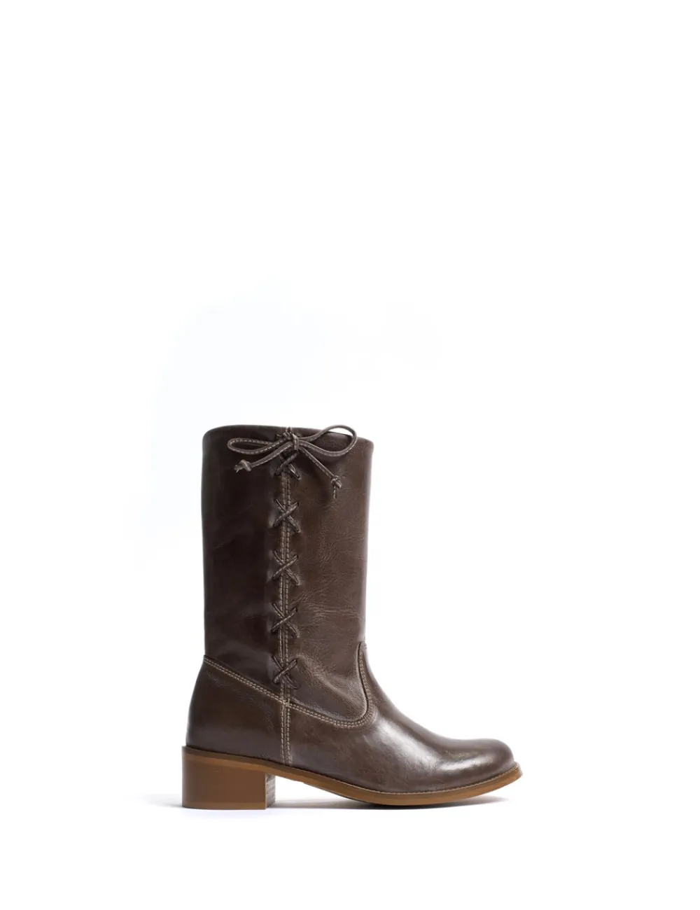 Dico Copenhagen Julia Gaucho Laces Støvler, , 39-Dame Støvler