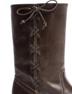 Dico Copenhagen Julia Gaucho Laces Støvler, , 39-Dame Støvler