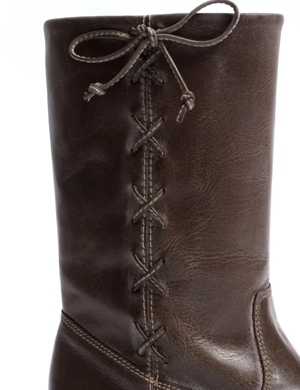 Dico Copenhagen Julia Gaucho Laces Støvler, , 39-Dame Støvler