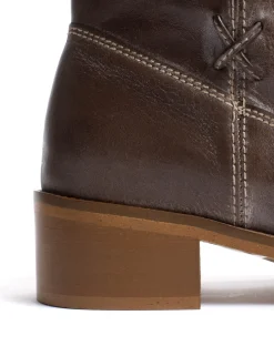 Dico Copenhagen Julia Gaucho Laces Støvler, , 39-Dame Støvler