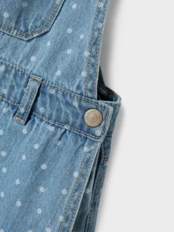 Sale Juliana Denim Overall Shorts, , 110 cm Børn Nederdele & Shorts|Kjoler