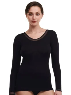 Femilet Juliana Langærmet T-shirt, , 36-Dame Loungewear|Lingeri