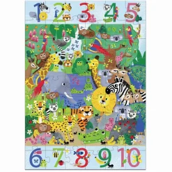 Clearance Jungle Puslespil Børn Spil & Puslespil
