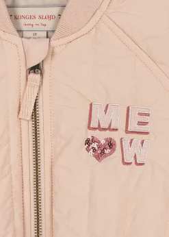 Clearance Juno Kitty Bomber Jakke, , 122-128 cm Børn Overtøj