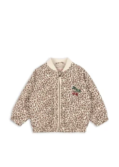Konges Sløjd Juno Printed Sequin Bomber Jakke, , 92 cm-Børn Overtøj