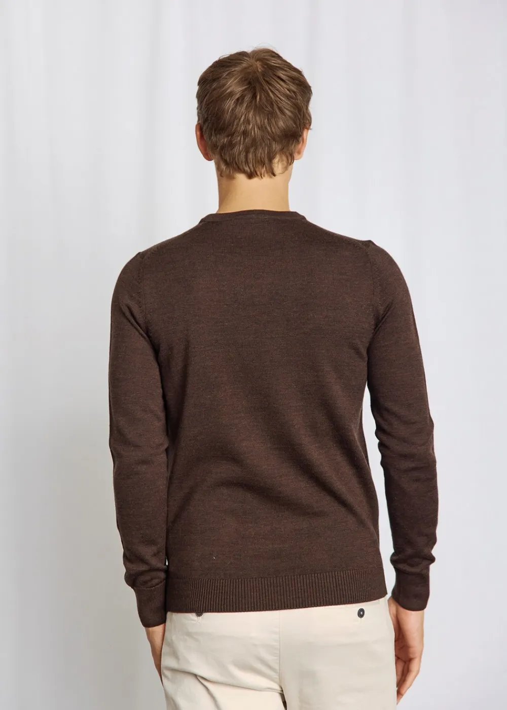 Bruun & Stengade Jupiter Regular Fit Striktrøje, , L- Strik