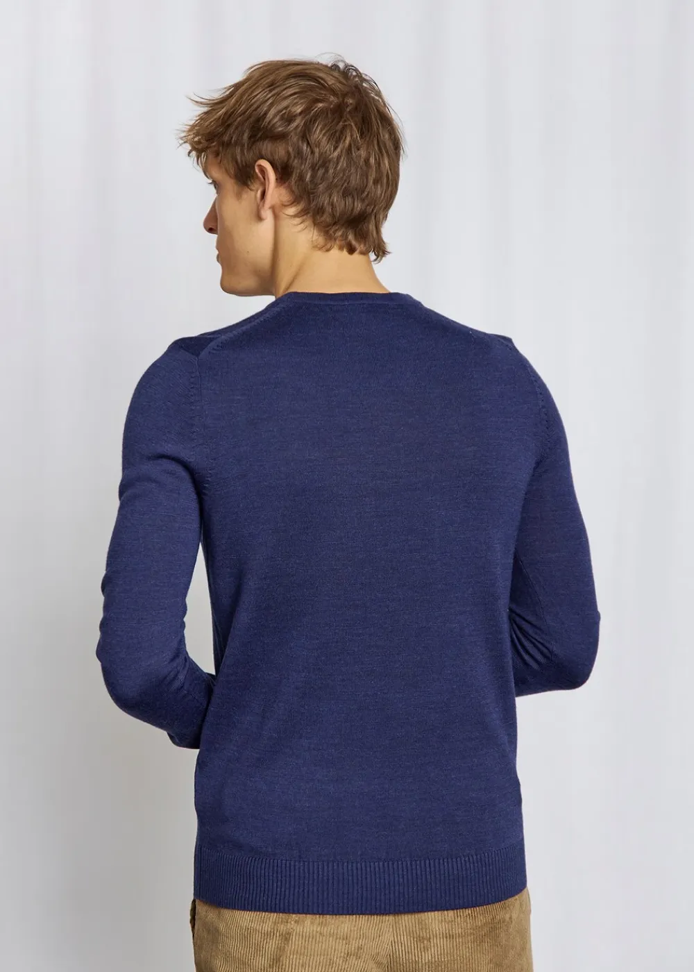 Bruun & Stengade Jupiter Regular Fit Striktrøje, , XL- Strik