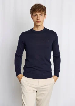 Bruun & Stengade Jupiter Regular Fit Striktrøje, , L- Strik