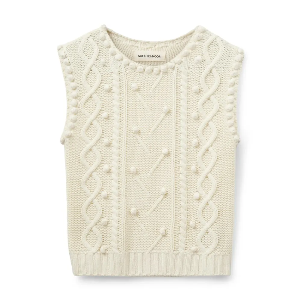 Sofie Schnoor KamelaSW Vest, , M-Dame Veste
