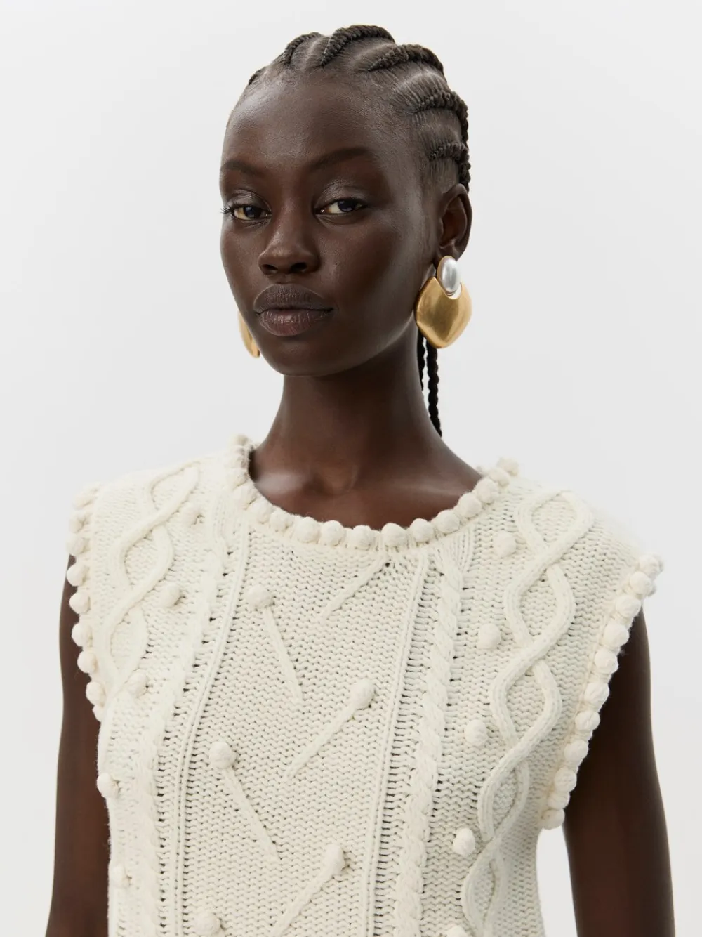 Sofie Schnoor KamelaSW Vest, , M-Dame Veste