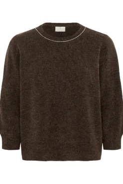 Kaffe KAmeridith Striktrøje, , XL-Dame Strik & Sweatshirts