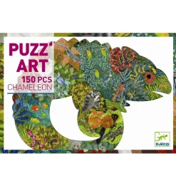 Clearance Kamæleon Puslespil Puzzart, 150 Brikker Børn Spil & Puslespil