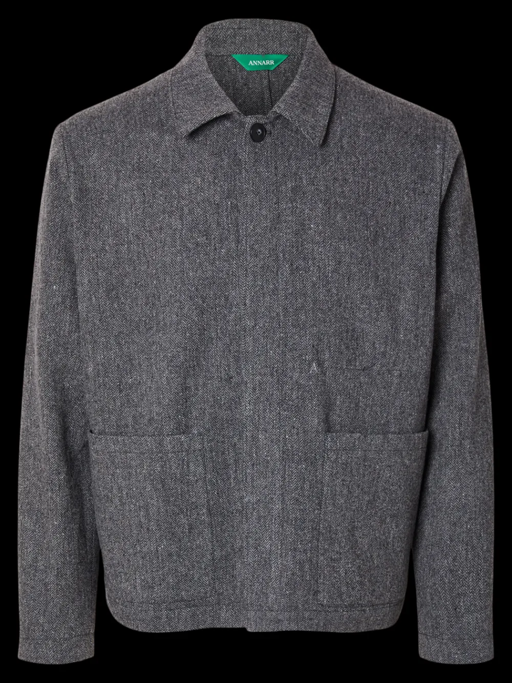 Annarr Kerr Herringbone Hybrid Jakke, , 48- Jakker & Frakker