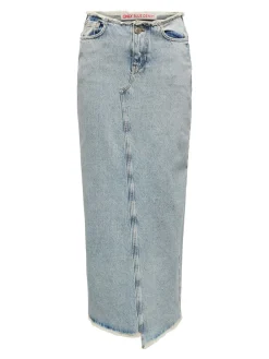 Clearance Khloe Denimnederdel, , XS Dame Nederdele