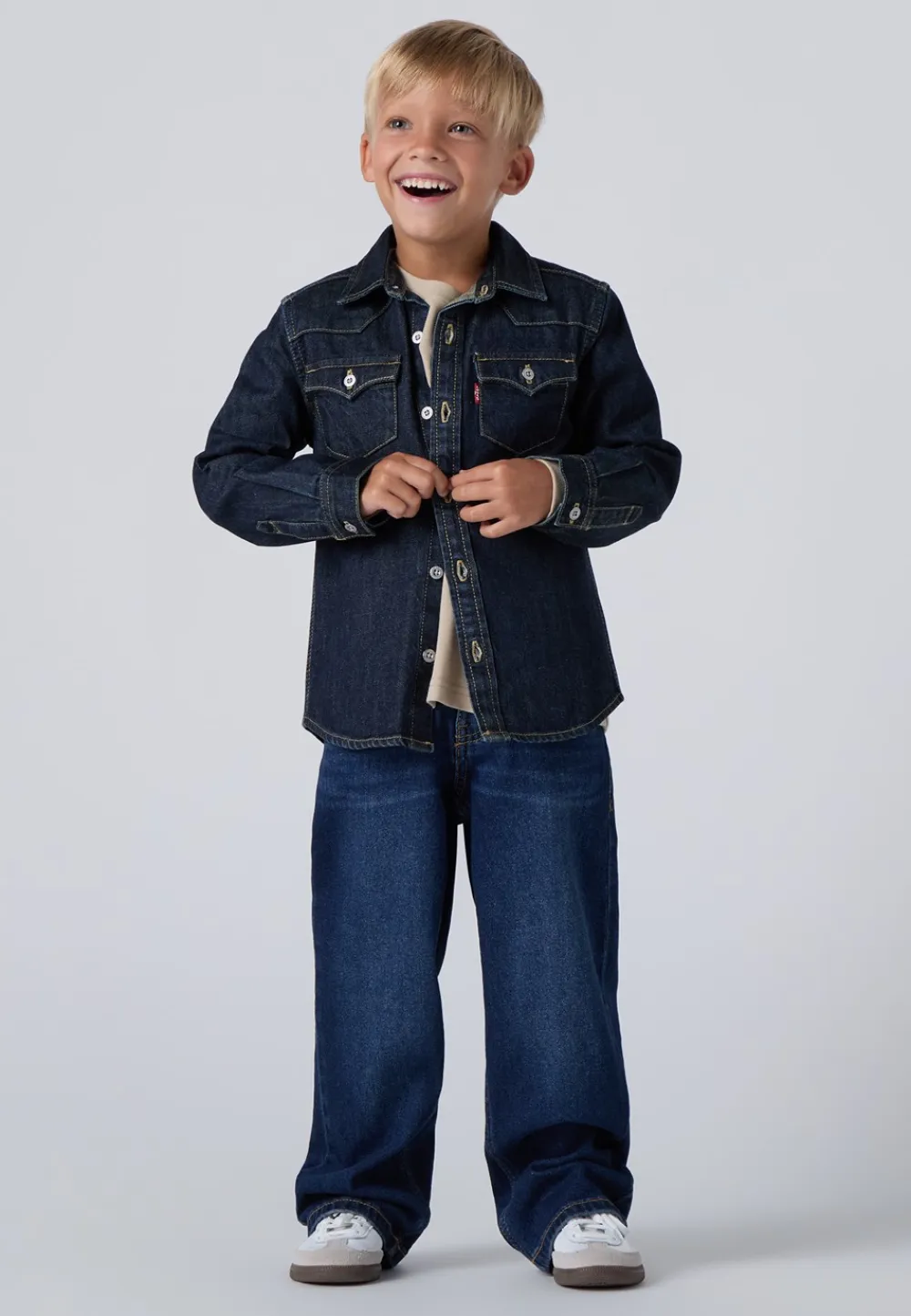 Levi's Kids 555™ Relaxed Straight Jeans, , 8 år-Børn Jeans