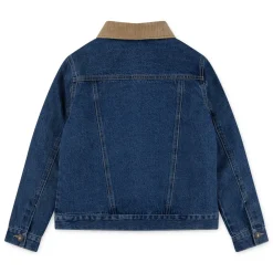 New Kids Quilted Lined Trucker Denimjakke, , 6 år Børn Overtøj