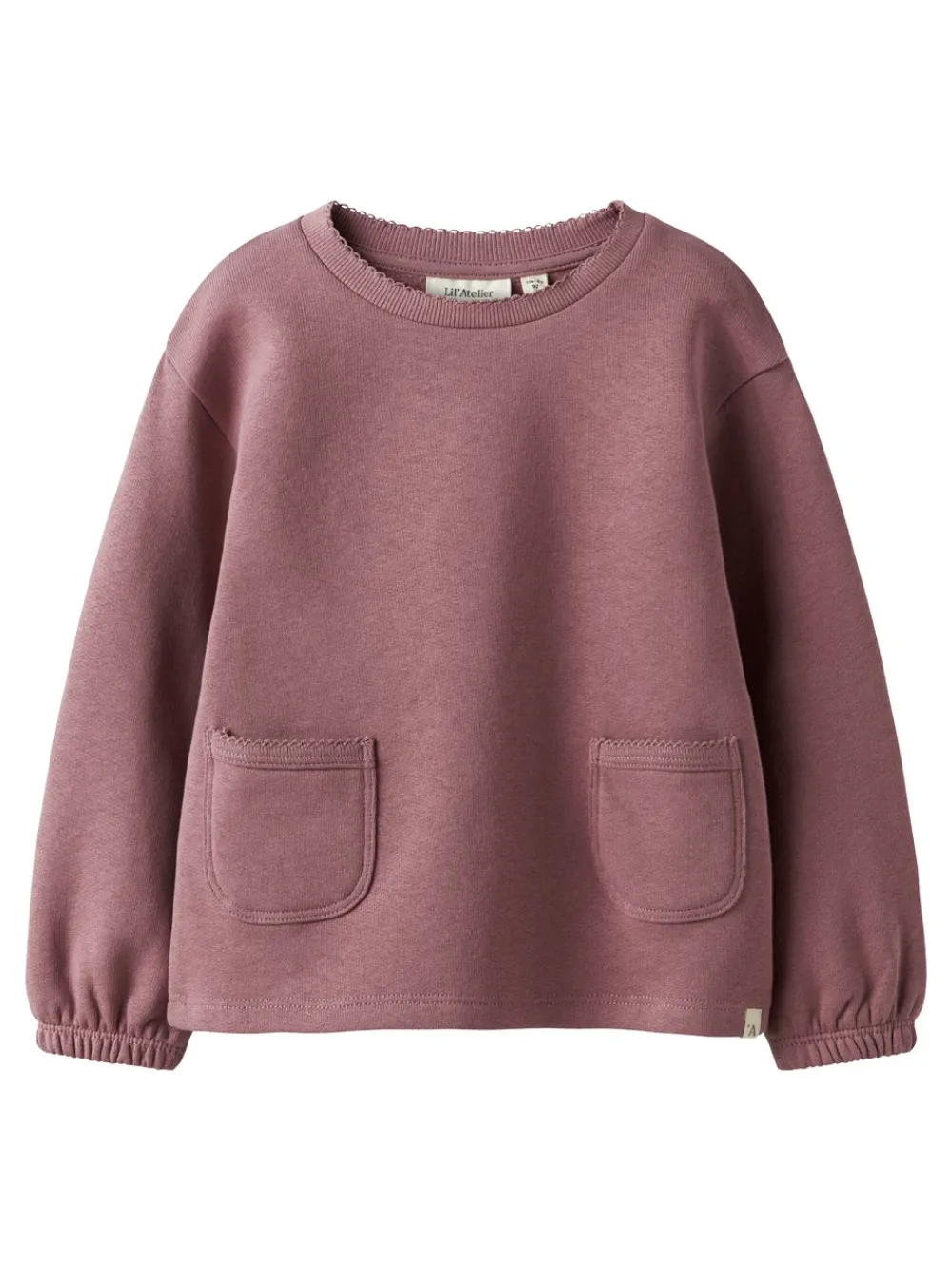 Lil' Atelier Kilano Loose Sweatshirt, , 92 cm-Børn Strik & Sweatshirts