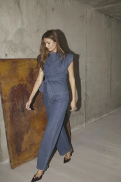 Best KimmyCC Pleat Top, , M Dame Bluser & Skjorter