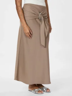 Sale Kit Dull Sateen Nederdel, , 40 Dame Nederdele