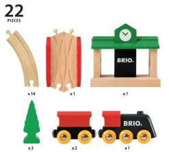 BRIO Klassisk 8-tals Togbane-Børn Tog, Biler & Skibe