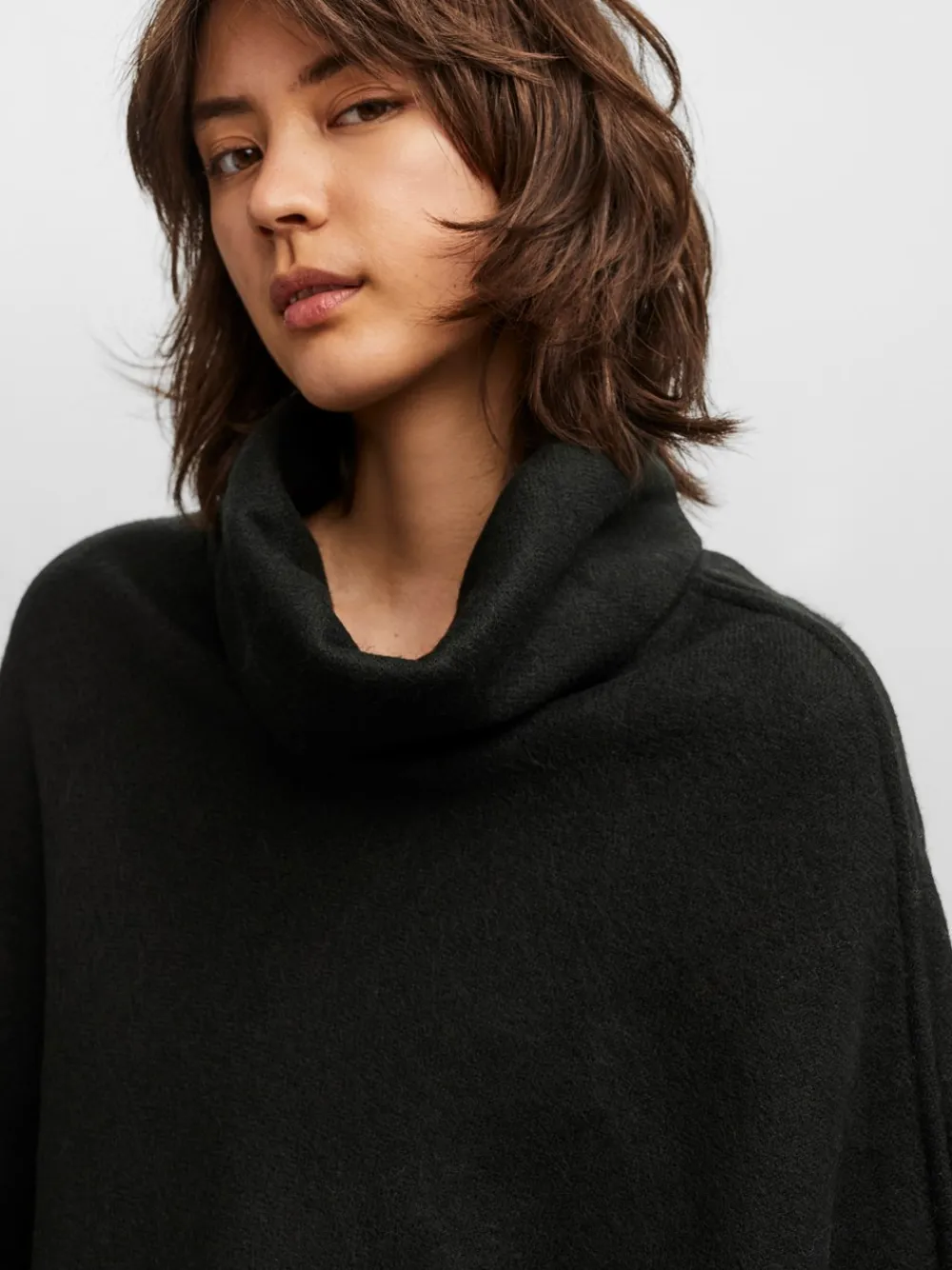 Vero Moda Kleo Poncho,-Dame Strik & Sweatshirts
